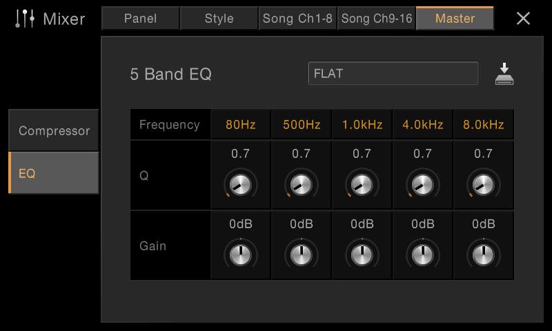 Editing the Volume and Tonal Balance (Mixer) EQ (Equalizer) Equalizer (also called EQ ) is a sound processor that divides the frequency spectrum into multiple bands that can be boosted or cut as