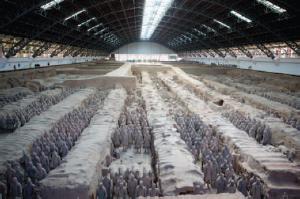 You may refer to this image as the Qin Terracotta Army for this assignment. Your name and page number must be on all pages of this assignment. Works of art are italicized or underlined.
