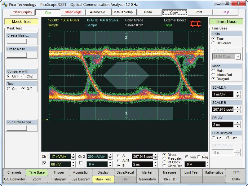 High-resolution cursor measurement Automatic waveform measurements with statistics Waveform processing including FFT Time and