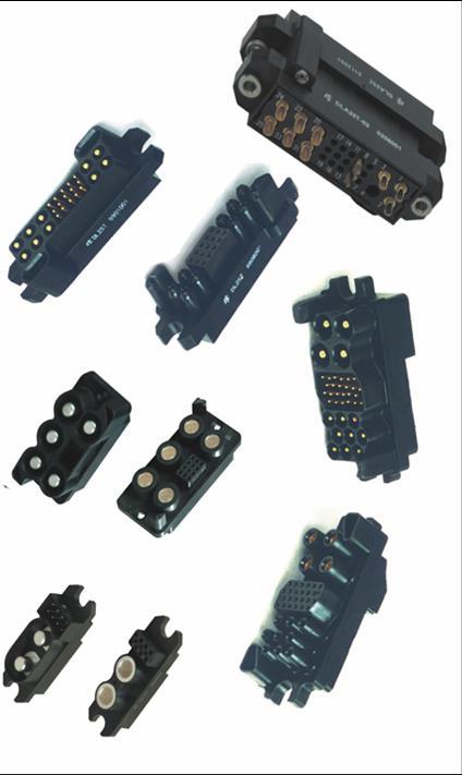 4 Modular Connectors for Power Supply DL Series Main features 1. Specifically designed for power modules; 2. 0 # to 20 # 6 kinds of contacts; 3. Current from 5A to 150A; 4.