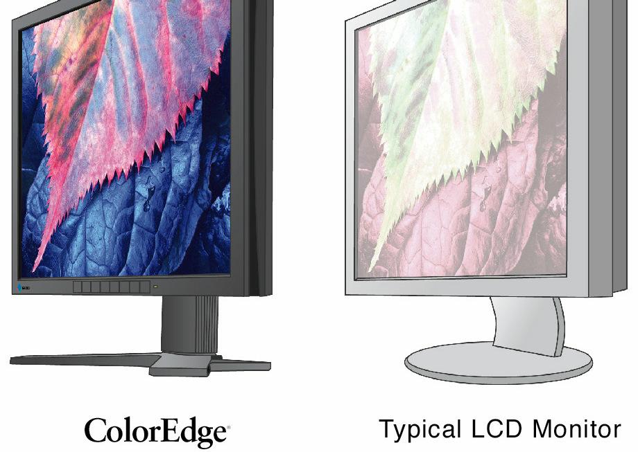 on general LCD monitors.