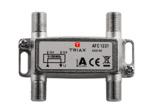 TRIAX Platinum taps frequency range 5...1200 MHz 2-way tap Trunk IN Trunk OUT Type: AFC 0921 2 way tap AFC 1221 2 way tap AFC 1621 2 way tap AFC 2021 2 way tap Art. No.