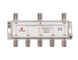 Taps series The TRIAX SILVER Indoor Splitter and Taps are used in coaxial SAT-IF distribution networks operating
