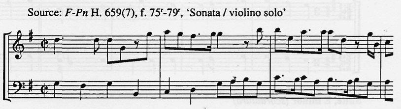Sonata, G major RI 138 Source: F-Pn H.