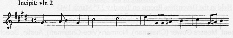 41-41b, 'Sonata terza' (only vln 2 survives) Sonata, E minor RI 190a Source: X Suonate a tre,