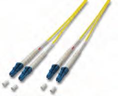 Fiber Optic Cable 9/125µm Single Mode, Fiber pigtail OS2 Length Orange