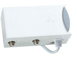 TRIAX high quality power supplies in an elegant design EASY mounting Terrestrial 2 Years Common features TRIAX power