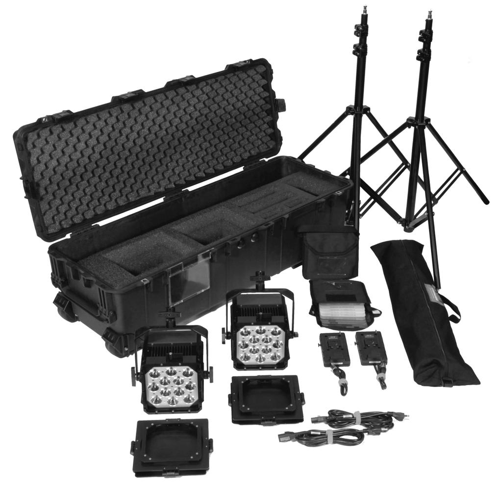 9 LIGHTING KITS ENG KIT Nila's ENG kit comes packed with everything you need in one convenient package.