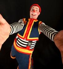 Adam believed at first that clown was a means to an end; a way to puppetry without strings.