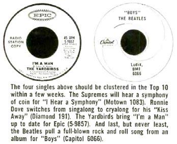 singles that Capitol listed in its ad in the September 4 th issue of Cash Box; instead, they promoted it separately with