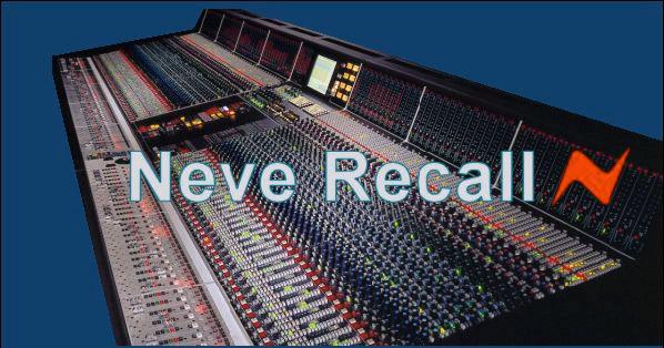 19. Recall Software Neve Recall software allows settings from the 8801 to be stored on a PC or Mac and recalled for later use.