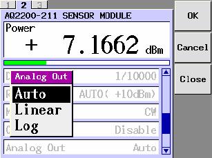 Set the sensor module to the current module with the [CHAN] key. 3.