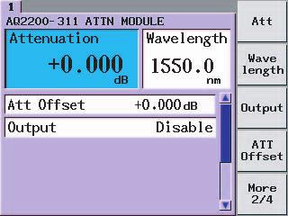 7.1 Attenuation by ATTN Module Changing the Optical Attenuation In the ATTN Module, you can attenuate the laser by specifying an attenuation.