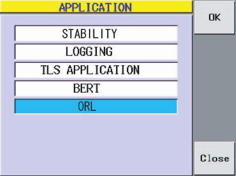 1.1 Frame Controller APPLICATION Screen The application is an auto measurement function with a combination of one or multiple