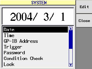 Chapter 11 Setting the System 11.1 Setting the Date and Time Changing the Date Follow the steps below to change the date. 1. Press the [SYSTEM] key to display the SYSTEM screen. 2.