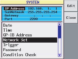 11.2 Setting the Network Changing the Network Address A different network address needs to be set for each unit in order to identify the units to be connected to the network.