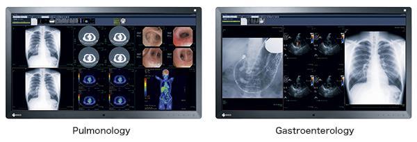 can display a variety of medical images