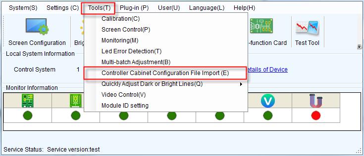 Figure 8-18 Illustration of mapping function Example: P: 01 indicates the Ethernet port No. #001 indicates the cabinet No. 8.8.2 Loading RCFG Files Before you begin: Save the cabinet configuration file (*.