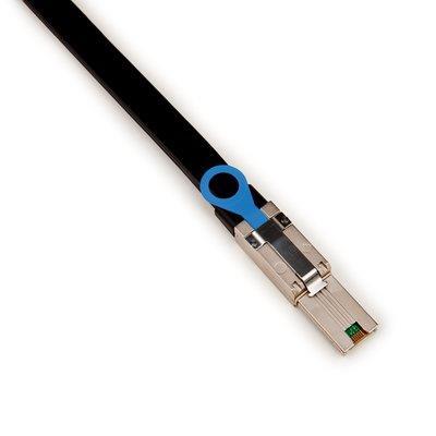 3M External MiniSAS Cable Assembly, 8G26 Series Made with 3M Twin Axial Cable technology which virtually eliminates highfrequency resonance, allowing the cable to be folded and bent with minimal to