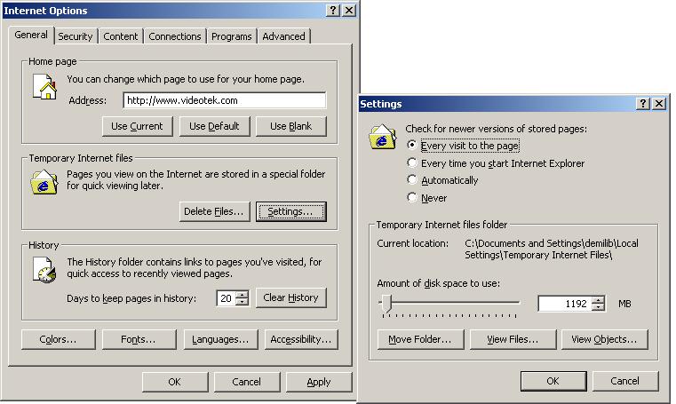 Operation Web Access While connected via the Ethernet, the DL-850HD can be utilized using a web browser interface. To establish Ethernet connectivity, see Ethernet Setup on page 2-5.