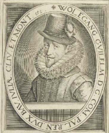 In 1609 duke Wilhelm V of Jülich-Cleve-Berg dies