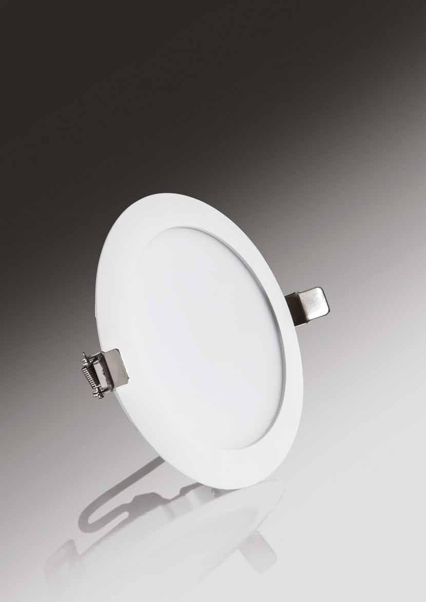 LED Slim Recessed Downlights LED Slim Recessed downlights with an extremely shallow depth 33mm are suitable for environments with height restrictions and/or limited void space.
