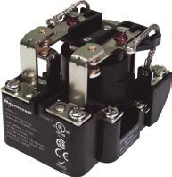 Series Overview Designed with heavy-duty contacts coupled with a specialized magnetic armature and coil to provide the necessary power handling, Magnecraft power relays easily handle current loads of