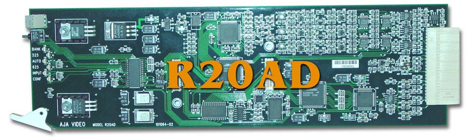 R20AD 10-bit Universal Decoder R-series Card Module User Manual September 29, 2003 P/N 101645-00 Test