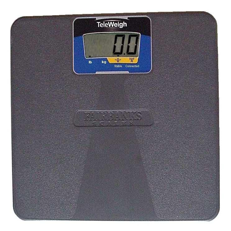 Section 1: General Information Scale Description Fairbanks Scales TeleWeigh Health Scale is designed for weighing people and communicating that information to a variety of devices, via RS232