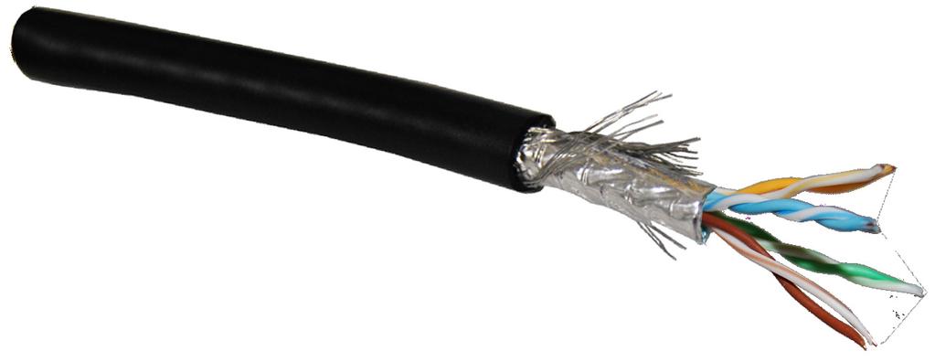 5e nd Edition ISO/IEC 11801 CENELEC EN 5017-1 IEC 61156-5, nd Edition CENELEC EN 5088--1 for Solid Cable Cat5e Unshielded Gel Filled Solid Cable Roll - 50MHz CONDUCTOR C-C5E-SOL GEL Solid Black 500M