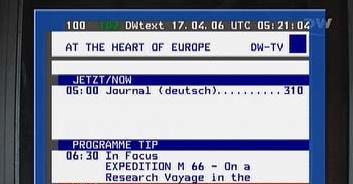 Other Functions Teletext function Pressing the TEXT button will open a Teletext page.