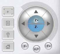 Zoom in (Z+) Zoom out (Z-) These functions are enabled only when corresponding device supports the features. Show the list of the preset positions programmed in the PT device.