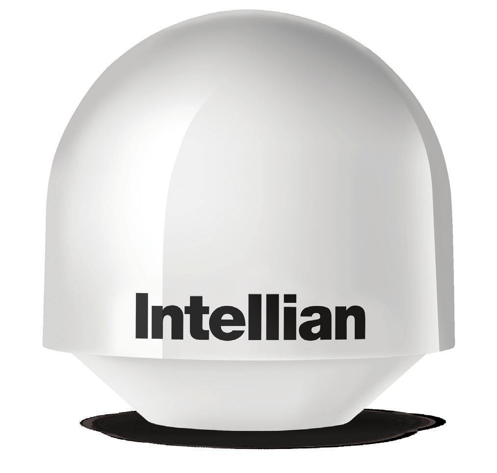 Introduction System Components The Intellian i9w consists of two major units, antenna assembly unit and antenna control unit.