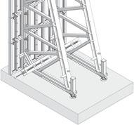 00 m 4 height extensions, base extensions, Triplex SB braces (Fig. 5.4) 12.