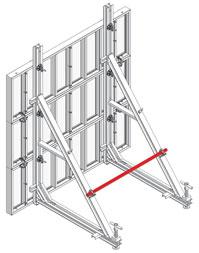 Support Frame STB Diagonal bracing Scaffold tubes with Ø 48.3 x 4.