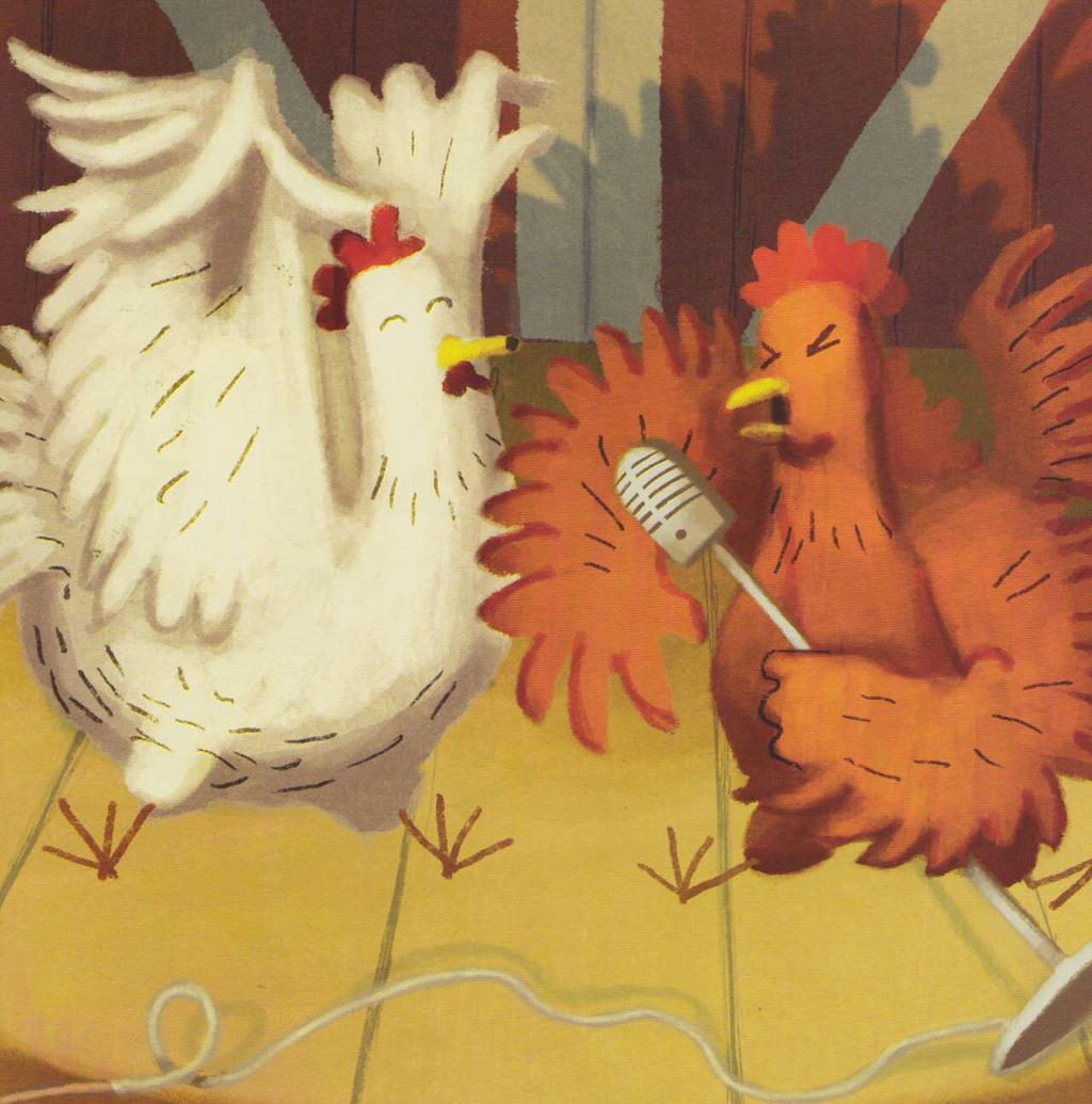 5 Lines, Lyrics, and Music Please read this page to your students before attending the performance. Because Chicken Dance is a musical, the story is told through spoken words and songs.