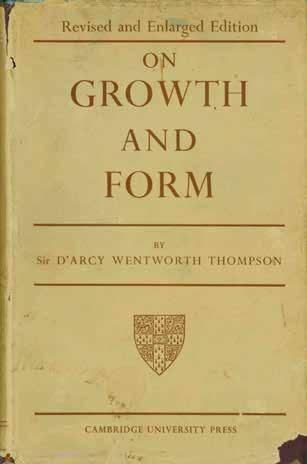 89 Thompson, D Arcy Wentworth. ON GROWTH AND FORM. A new edition. Second Edition; pp.