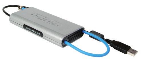 sample files Programmable attenuator Free Windows and Linux SDK is fully compatible with other DekTec digital-video output adapters No power adapter required Fully agile from 36 to 1002MHz Channel