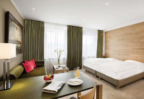 prefer the classic hotel room style, a rather modern but elegant atmosphere or the