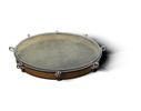 English Bendir The Bendir, known in Turkey as the Târ, is a narrow bodied circular drum with a diameter of between 10 and 24 inches and has a string snare running across the head under the frame.