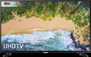 PCM 290+VAT SAMSUNG 40" Smart 4K UHD HDR LED TV Freeview HD Built-in Wi-Fi 3840 x 2160 pixel resolution 3 HDMI inputs UE40NU7120 Price valid until 15/12/18 NEW LOWER!
