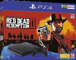 STICK VACUUMS ALSO AVAILABLE 208+VAT RENT FROM 11+VAT PCM SONY PS4 Bundle with Red Dead Redemption 2 Game 500GB PS4 Slim Console Dualshock 4 wireless controller 4K HDR quality graphics