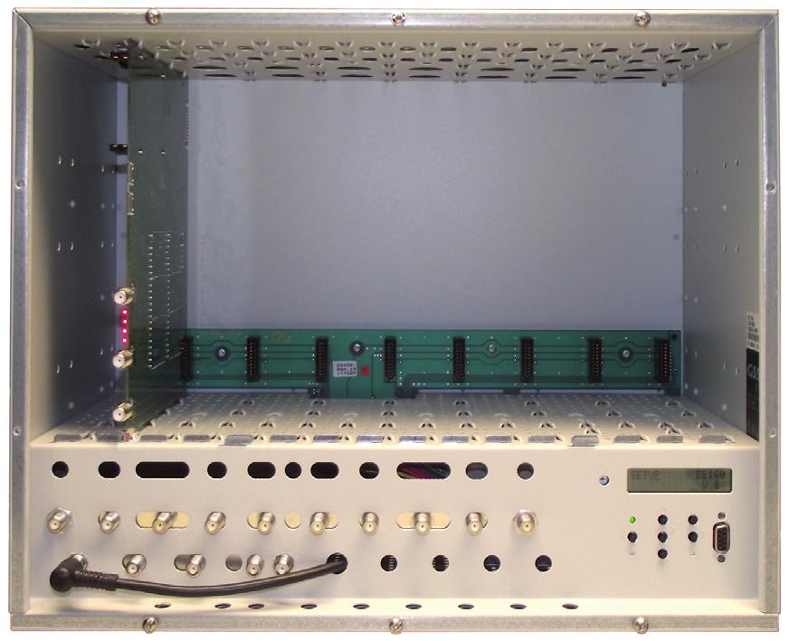 3.3 Connecting the QA module C D E F G Fig. 4 Connect RF inputs C (input "In A") and D (input "In B") on the QA module (fig.