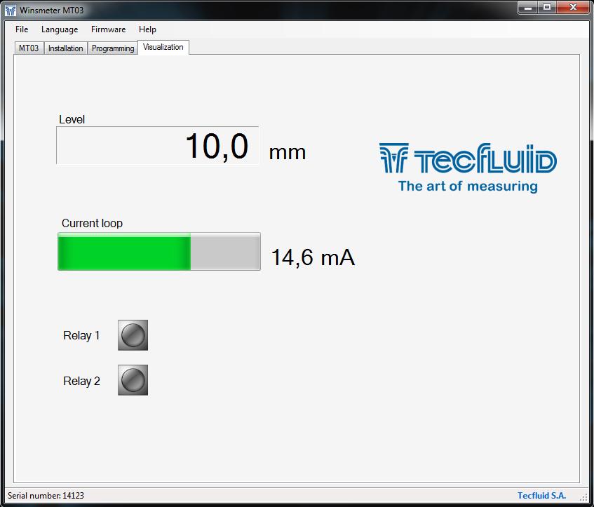 The updates can be downloaded from the following link of Tecfluid S.A. website www.tecfluid.