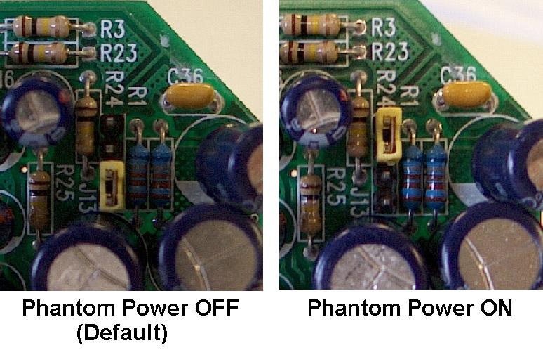 Airlab Jumper Settings Figure 7: Triple Module Phantom Power