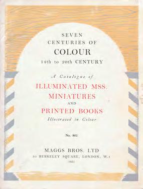 ; binder s cloth, printed spine labels, with original front wrappers bound in at front; scarce. London; Maggs Bros. Ltd.; 1953-58. ***Comprising Catalogues Nos.