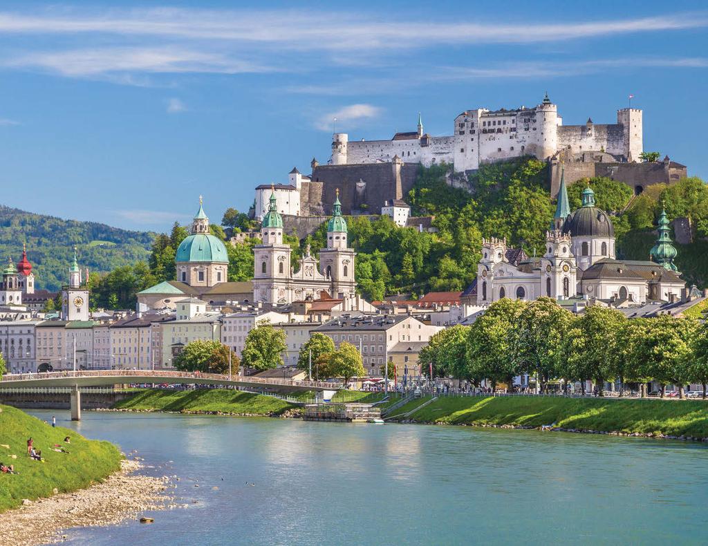 After the visit, you ll be transferred back down the hill, and continue your journey to Salzburg for 3-nights accommodations.