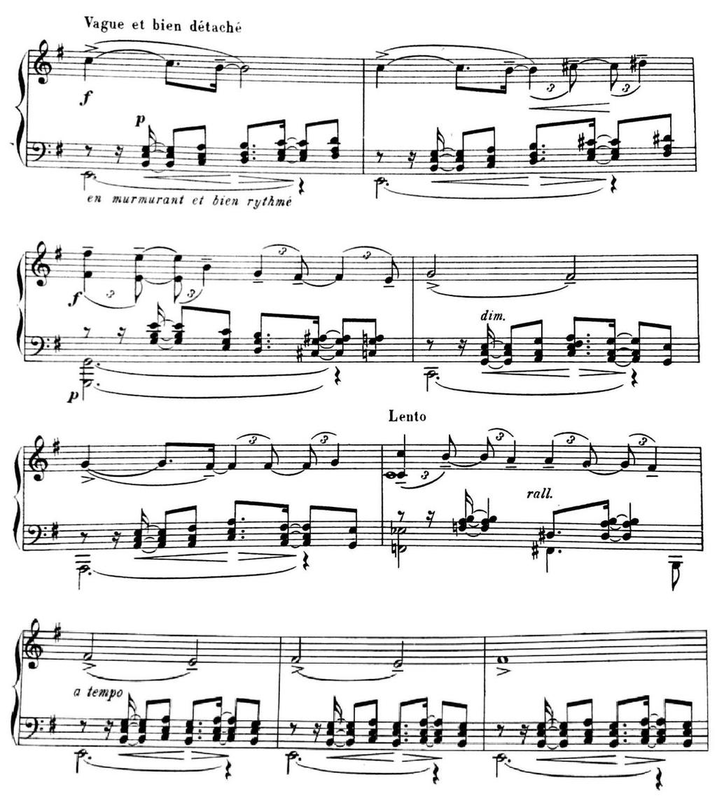 38 Figure 5-2 Measures 3 to 11 of Choros no. 5 The interpretation of this opening section is subject to disagreement between scholars.