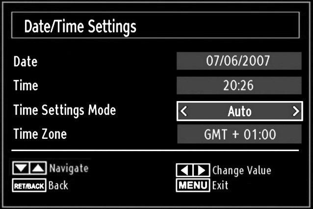 Setting Timers, Setting Date/Time The CAM should be correctly inserted, it is impossible to insert fully if reversed. The CAM or the TV terminal may be damaged if the CAM is forcefully inserted.