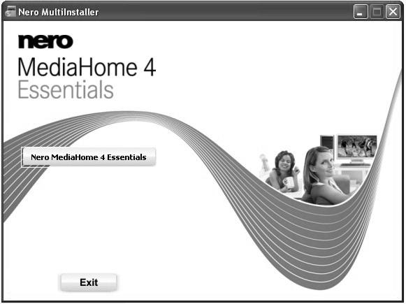 Appendix H: Nero MediaHome Installation This software is compatible with Windows XP and Windows 7.